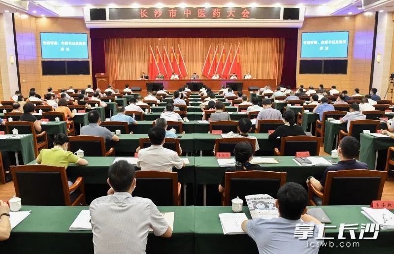 承中华医药崛起之战略，助国粹瑰宝益达于四海——长沙市中医药大会上的九芝之声！